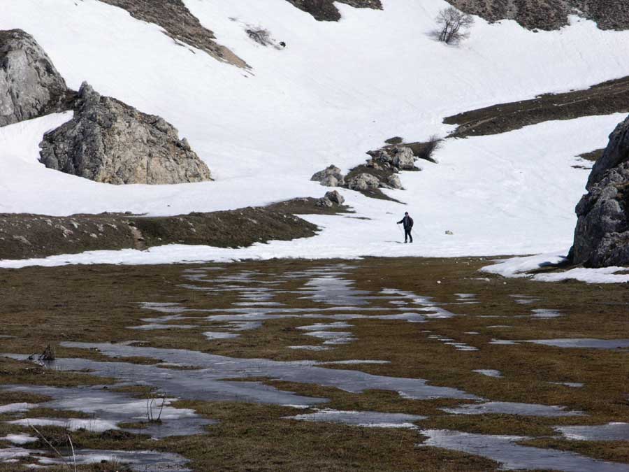 bastava venire una settimana prima e non occorreva togliersi gli sci