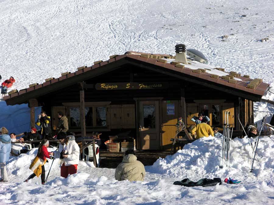 Un'ultima occhiata al rifugio S. Francesco